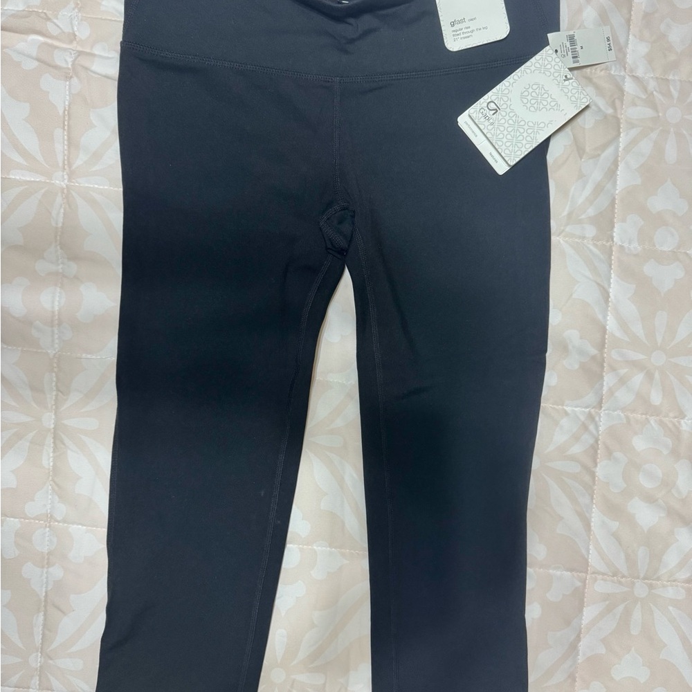 GAP Black Leggings Form-Fitting Stretchy Bottoms